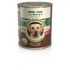  BEWI DOG Canned Dog Food chicken and rabbit flavored 800 gram